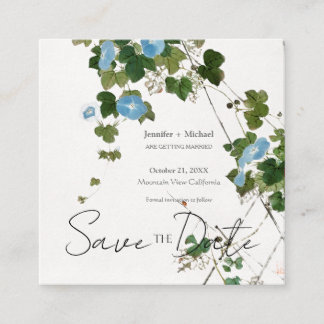 Carte D'accompagnement Mariage mariage Calligraphie minimaliste Florale