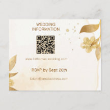 Mariage minimal automne doré botanique script