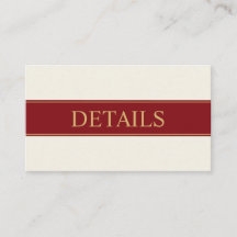 Mariage Minimaliste Rouge Cramoisi