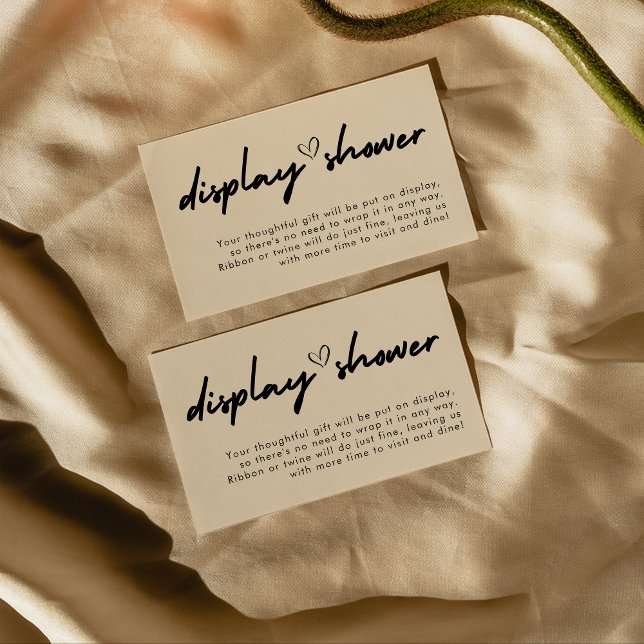 Carte D'accompagnement Mariage moderne avec écriture manuscrite affiché à (Créateur téléchargé)