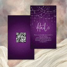 Mariage Royal Purple String