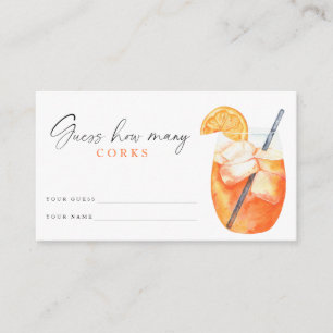 Carte D'accompagnement Mariage : Saurez-vous compter les bouchons ?