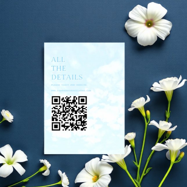 Carte D'accompagnement Match Made In Heaven Wedding Details  (Créateur téléchargé)