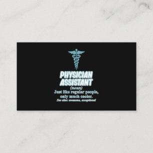 Carte D'accompagnement Médecin Assistant Définition PA Étudiants Médicale