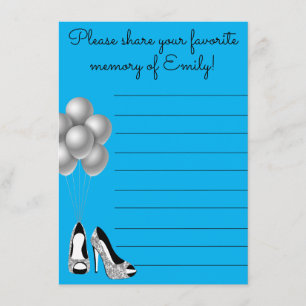 Carte D'accompagnement Mémoire préférée pour la fête d'anniversaire Enclo