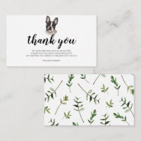 Merci French Bulldog Frenchie Pup Baby shower