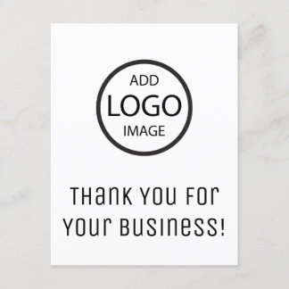 Carte D'accompagnement Merci pour votre entreprise | Sticker de société