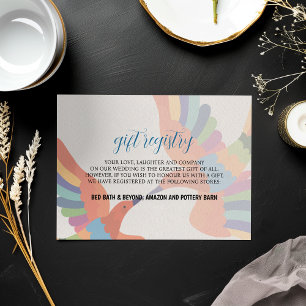 Carte D'accompagnement mexicaine Fiesta coloré Floral moderne Boda Mariag