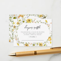 Miel Abeille Aquarelle Jaune Raffle de couches flo