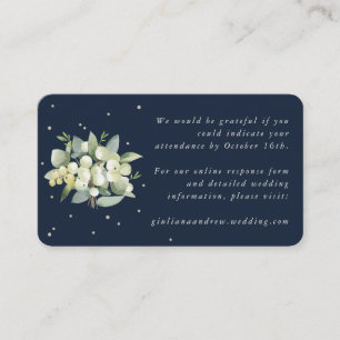 Carte D'accompagnement Mini Marine Snowberry+Eucalyptus Mariage en ligne 