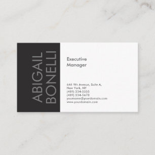 Carte D'accompagnement Minimaliste moderne professionnel plain
