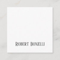 Minimaliste Noir & Blanc Moderne Uni