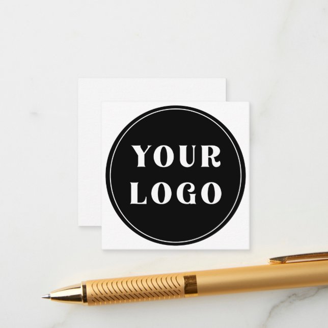 Carte D'accompagnement Moderne, Élégant, stylé et personnalisable (Devant/Arrière en situation)