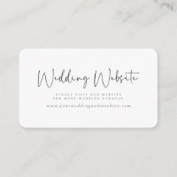 Moderne minimaliste Élégant Chic Mariage site Web