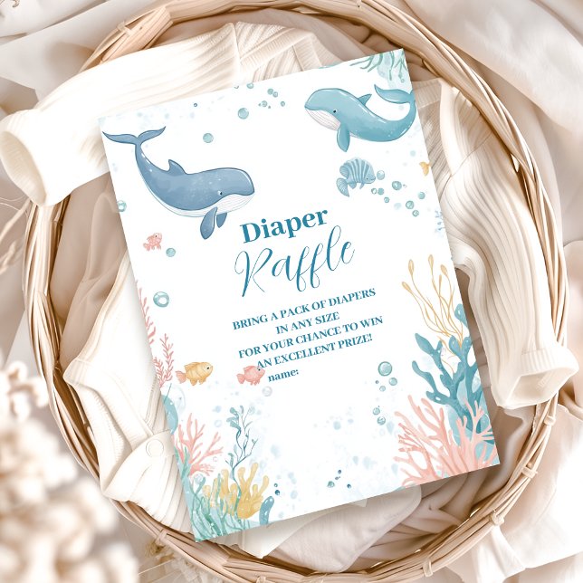 Carte D'accompagnement Moderne sous la mer Découpe neutre genre (Créateur téléchargé)