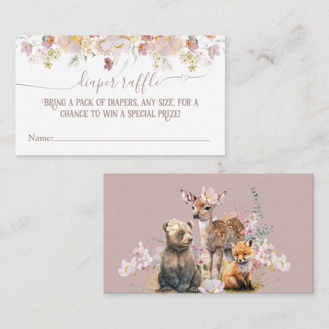 Carte D'accompagnement Moissonneuse à ressort Baby shower (Devant / Derrière)