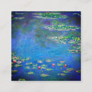 Carte D'accompagnement Monet Water Lilies 1906