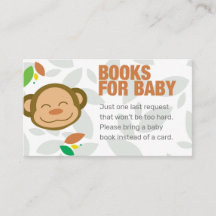 Monkey Apporter un jeu de Baby shower de livre