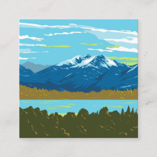 Carte D'accompagnement Monts Murchison dans le parc national du Fiordland