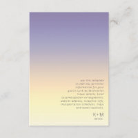 Mood Gradient Détails du Mariage Indigo Sunset ID7