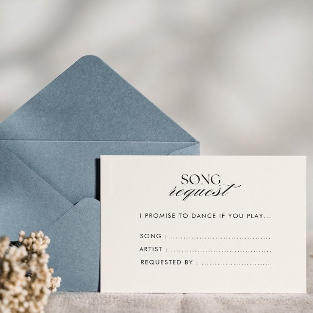 Carte D'accompagnement Motif à carreaux rétro de vieille fortune Demande  (Créateur téléchargé)