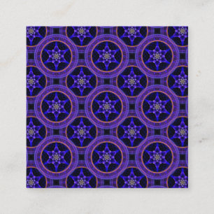 Carte D'accompagnement Motif abstrait élégant boho moderne floral #505