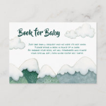Mountain Adventures Book for Baby Card