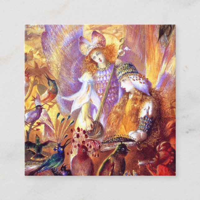 Carte D'accompagnement Musique de Fée (Devant)
