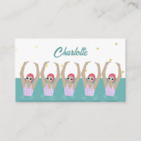 Natation Vintage moderne Artistique nageurs Synchr