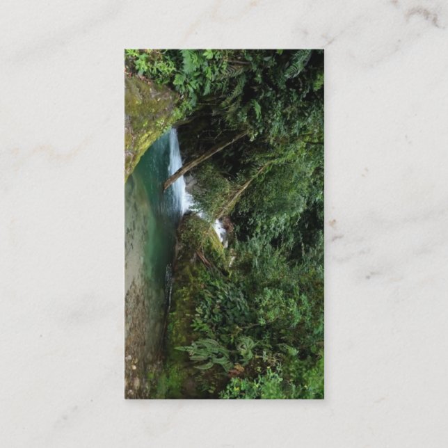 Carte D'accompagnement Natural design  (Devant)