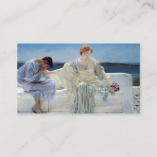 Carte D'accompagnement Ne me demandez plus rien d'Alma Tadema Mariage