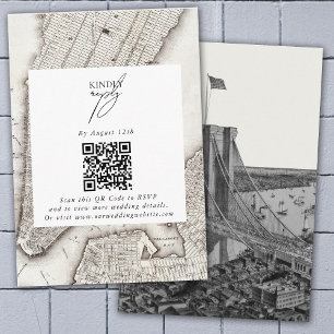 Carte D'accompagnement New York City Destination Mariage NYC