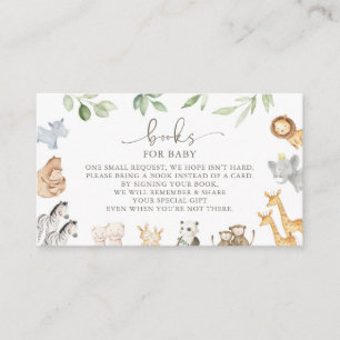 Carte D'accompagnement Noah's Ark Books for Baby Card