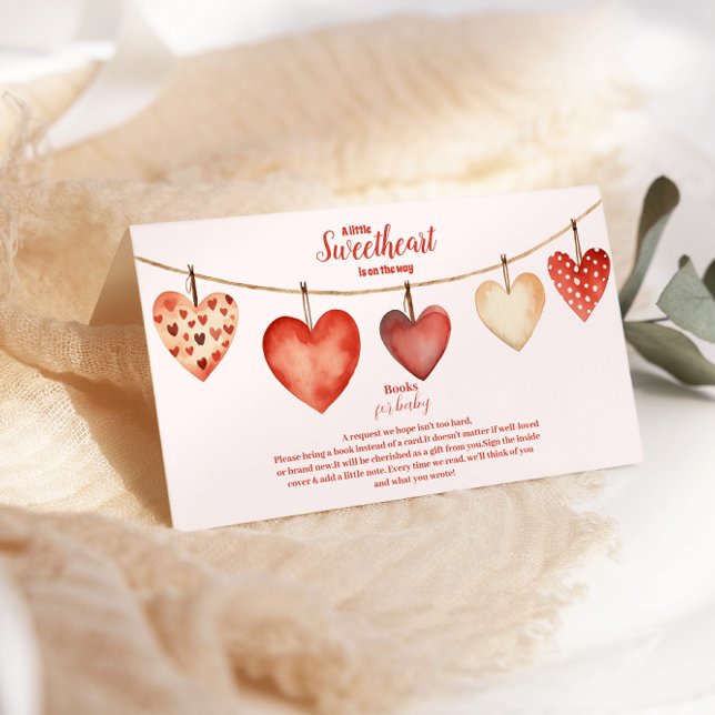 Carte D'accompagnement Nos petites amies Valentine's Books for Baby (Créateur téléchargé)