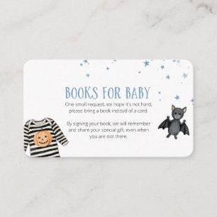 Carte D'accompagnement Nos petits livres Boo pour Baby Shower
