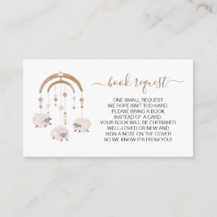 Carte D'accompagnement Nourriture Beige Boho Neutre Genre Demande de livr