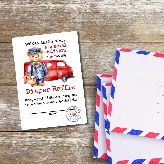 Carte D'accompagnement Nous pouvons attendre rapidement Livraison Spécial (Créateur téléchargé)