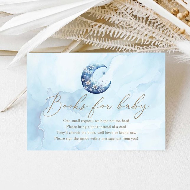 Carte D'accompagnement Nous Sommes Sur La Lune Boy Shower Books For Baby (Créateur téléchargé)