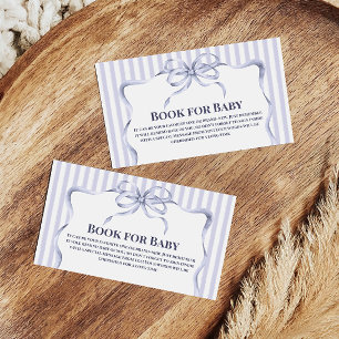 Carte D'accompagnement Nouveau au Club Blue Golf Livre pour Baby Shower