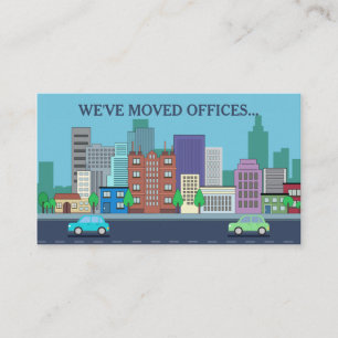 Carte D'accompagnement Nouveau changement d'adresse d'Office