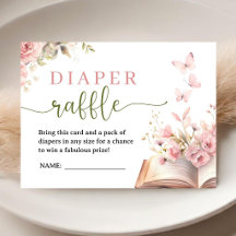 Nouvelle Histoire Baby Shower Fille Floral Rose
