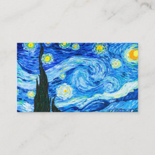 Carte D'accompagnement Nuit Van Gogh Starry