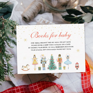 Carte D'accompagnement Nutcracker Livres de Noël pour bébé