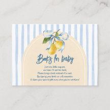 Offrez un joli petit citron d'agrumes pour bébé Li