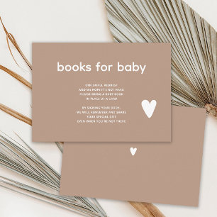 Carte D'accompagnement Oh Baby Beige Neutral Livres pour bébé