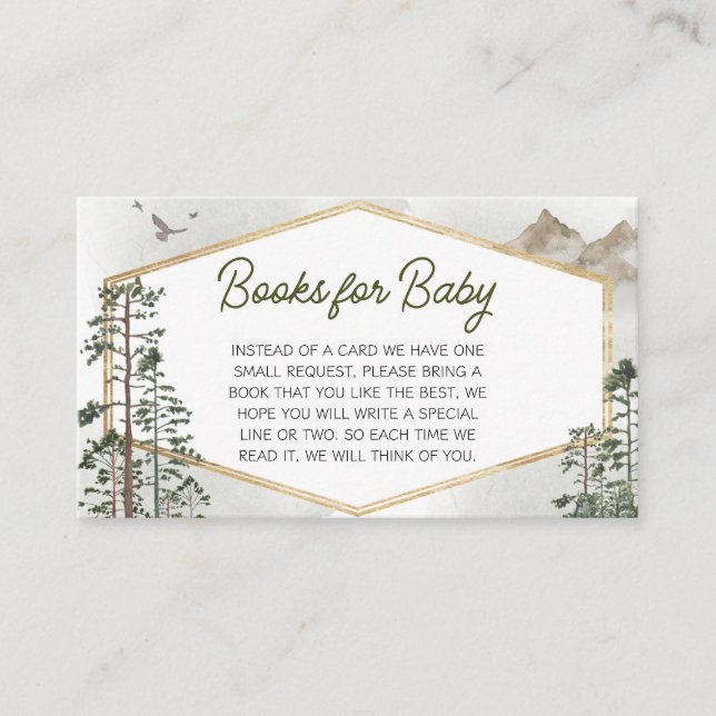 Carte D'accompagnement Oh Boy Adventure Begin Baby Shower Books for Baby (Devant)