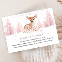 Oh Deer Baby Shower Girl Books for Baby