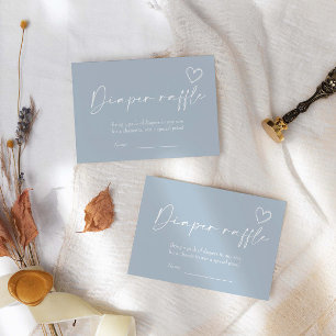Carte D'accompagnement Oh Garçon Minimaliste Baby shower moderne Refus de