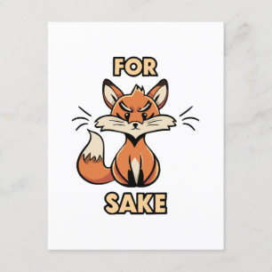 Carte D'accompagnement oh pour l'amour du renard