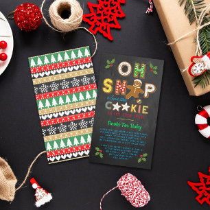 Carte D'accompagnement Oh, Snap ! Livre de Baby showers de biscuits en pa